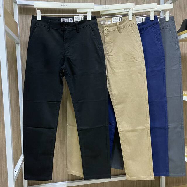 Straight trousers men's business commuter casual trousers