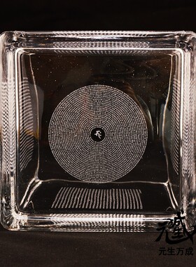 除障灭罪灯缸 方形玻璃烛台酥油灯杯蜡容器一切众生光明散大黑暗