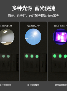 夜光贴开关贴反光灯提示贴