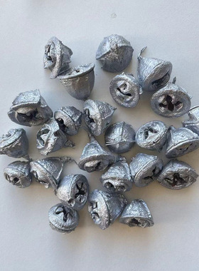 圣诞节金色银色桉树果尤加利果手工花材制作果子永生花配材纽扣果