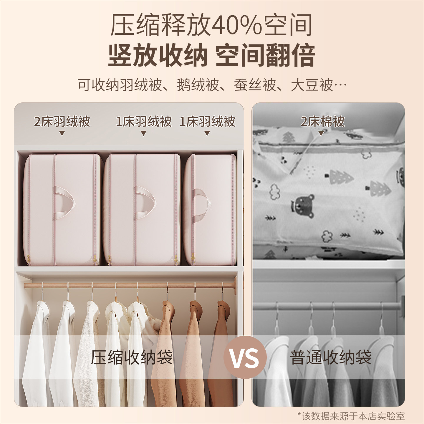 羽绒服被子收纳袋装衣物棉被蚕丝被专用整理压缩袋大容量换季神器,淘宝优惠券,粉丝福利购,淘宝优惠卷