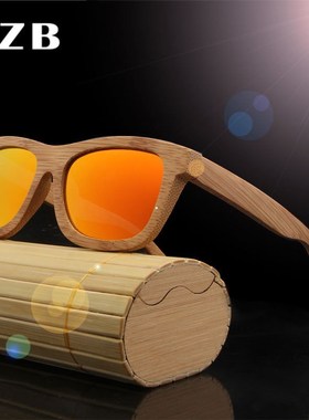 Polarized Sunglasses Sun Glasses women lady wooden Bamboo