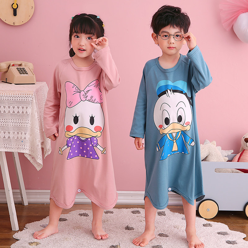 连体夏男童短袖中大童春秋季空调服 佰媛琪睡衣/家居服套装