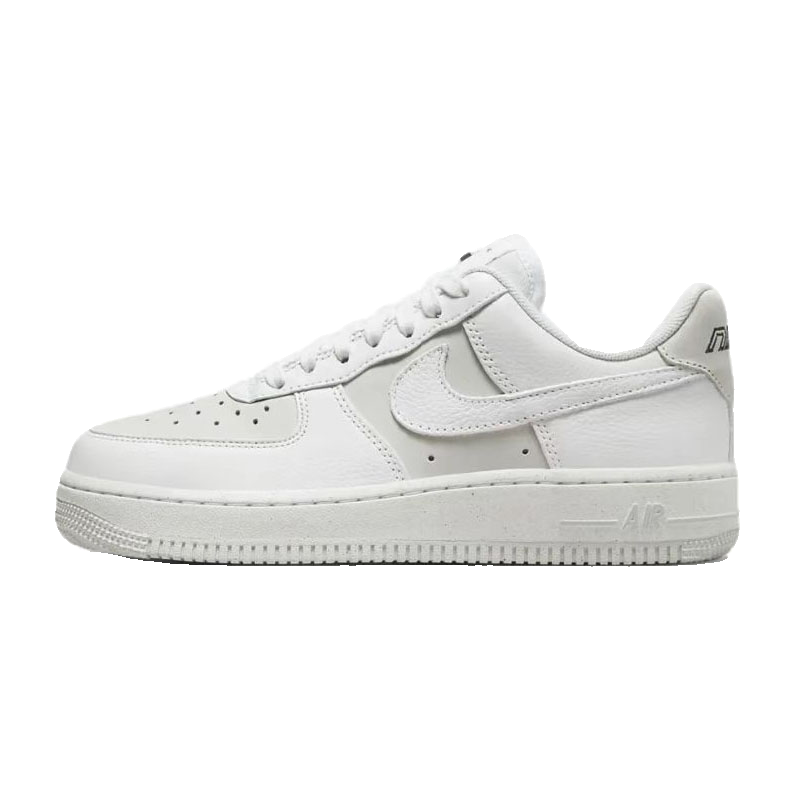 Nike Air Force 1 男子 耐克AF1 空军 低帮 板鞋 白灰 DZ2708-102 - 图3