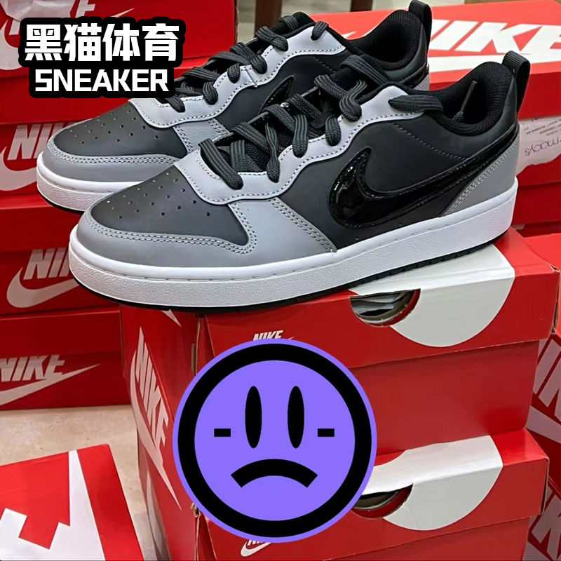 Nike Court Borough Low 2 GS万圣节女子复古休闲板鞋BQ5448-115-图2