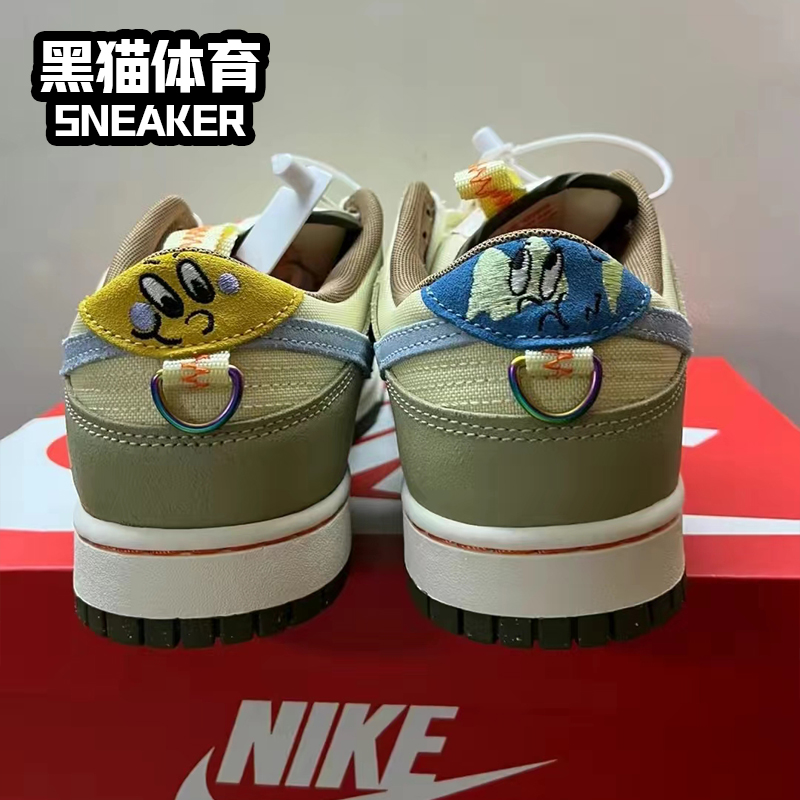 Nike Dunk Low卡通可回收男子低帮复古休闲运动板鞋DX6038-741-图1