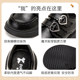 Fuluomi girls' leather shoes, children's shoes, spring new style, soft-soled little girl's performance shoes, black princess shoes
