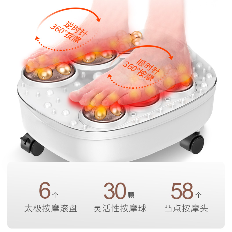 泰昌官方旗舰店泰昌足浴盆全自动按摩加热家用洗脚盆电动泡脚盆恒温深桶过小腿1
