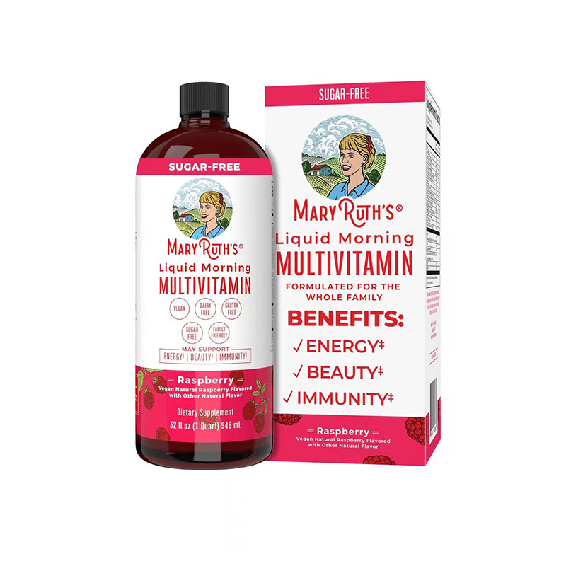 美国直邮MaryRuth Organics Multivitamin有机多种液体维生素补剂 - 图3