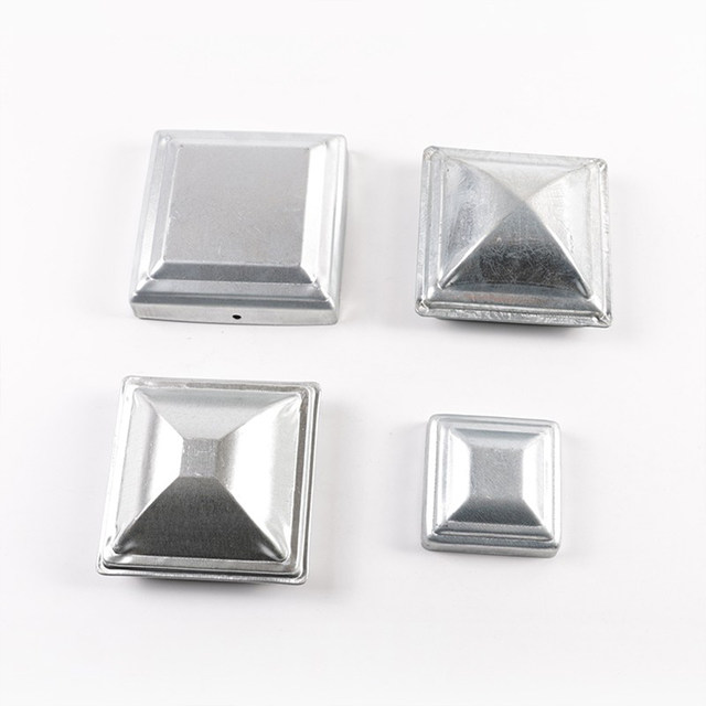 Easy installation, simple tube cap column iron accessories