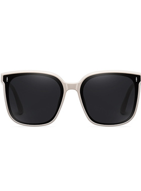 gm女士显瘦白色太阳眼镜