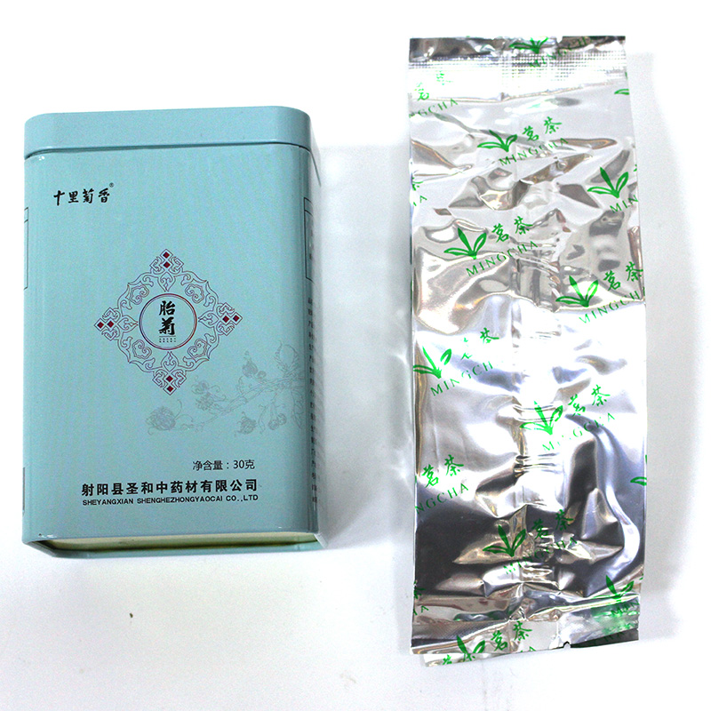 正宗射阳洋马菊花礼盒十里菊香胎菊30g×4听盐城胎菊花茶盐城特产 - 图2