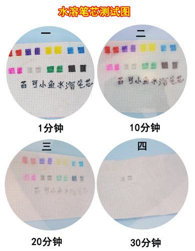 十字绣水溶笔芯专用工具点芯打点描点30支水洗笔心送礼品 - 图2