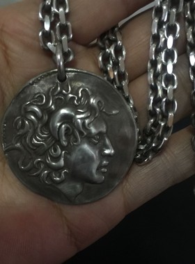 原创起版男女925银纯手工吊坠