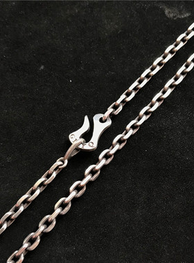 千银厚果船锚4m太角链925男女
