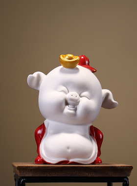 室内招财可爱风桌面礼品创意陶瓷