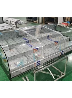 台式冷藏展示柜三轮车移动摆摊冷柜凉菜炸串烧烤卤菜水果商用冰柜