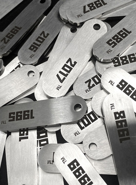 潮牌情侣创意自定义项链钛钢吊坠