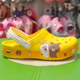 Crocs Crocs 205791 Обувь для родителей и детей для мальчиков и девочек Пляжные сандалии LINE Friends 206028