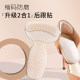 Shoes with small anti -grinding feet back heels and semi -SIZE pads female high heels insole shoes