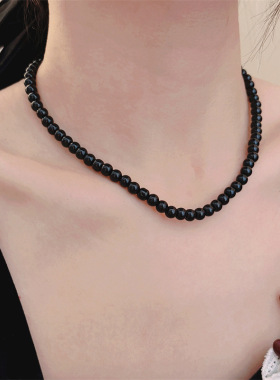 2026新款新中式小众设计高级感珠串男女通用锁骨链颈链