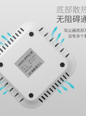 AMDMG大功率打磨卸指甲不跑灰除粉尘过滤机吸尘器美甲店专用工具