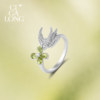 New product purchase coupons CIGALONG Long Zijia Xiaofeiyan peridot necklace earrings ring Chinese jewelry