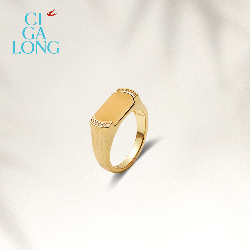 CIGALONG龙梓嘉平安无事金丝玉项链耳钉戒指新品系列新中式珠宝,淘宝优惠券,粉丝福利购,淘宝优惠卷