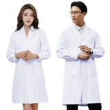 Униформа врача для школьников, химическая тонкая униформа медсестры, короткий рукав