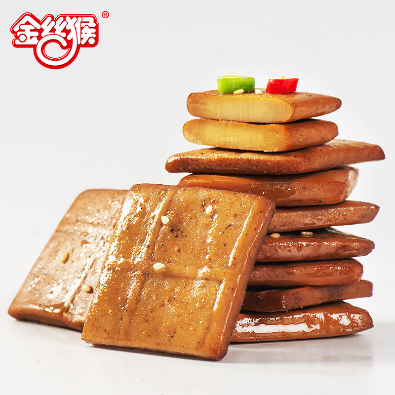 金丝猴500儿时豆腐干馋嘴猴劲豆干 金丝猴食品豆腐干