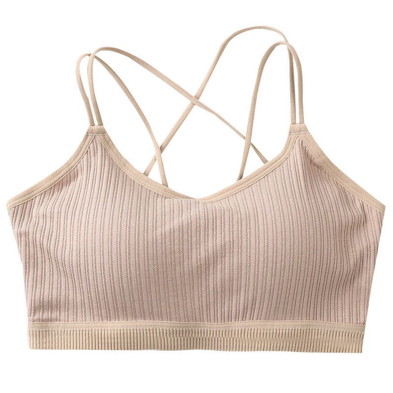 美背新款2021爆款夏季纯棉吊带抹胸 格玛姿抹胸