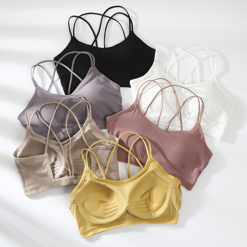 美背新款2021爆款夏季纯棉吊带抹胸 格玛姿抹胸