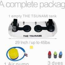 Negative heavy water bag 15kg fitness water bag water column water injection energy pack negative heavy unstable core muscle group deep squatting training Io