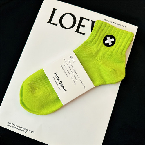 吉良先生 男士短袜纯棉夏季薄款袜子男船袜吸汗防臭男袜潮ins女袜 - 图1