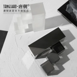 Династия Tange Home Hyundai Simple Geometric Crystal Book Book Swing Art Изучение модель офисного настольного настольного украшения