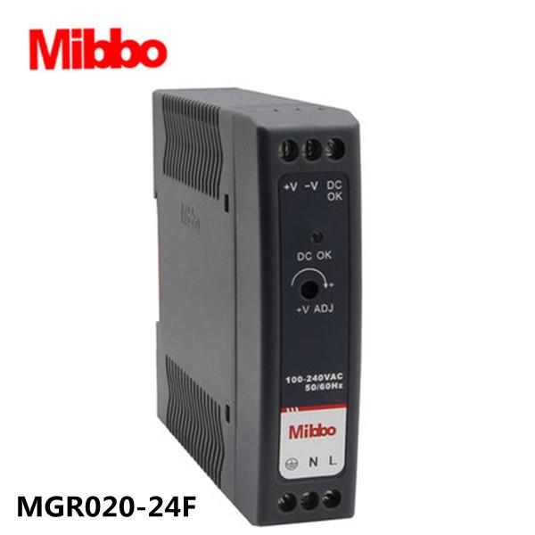 Mibbo米博开关电源MGR060-24F 020 040W 220v变压DC直流5 24V导轨 - 图2