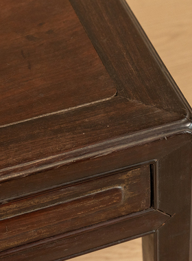 红木带屉四面平方凳古典家具