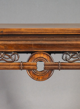 红木拱璧纹八仙桌古典家具收藏