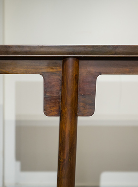 榫刀大画案明清古典风书桌老红木