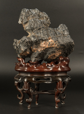 灵璧石文房赏石古董奇石