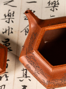 纯手工紫砂壶黄强作品