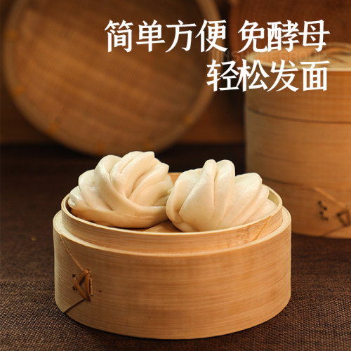 金沙河自发面粉包子馒头专用粉 家用中筋面粉做包子的自发粉1KG*1 - 图2