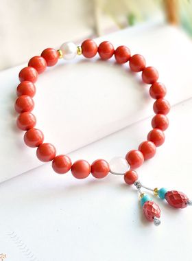 朱砂手链女款本命年小众设计