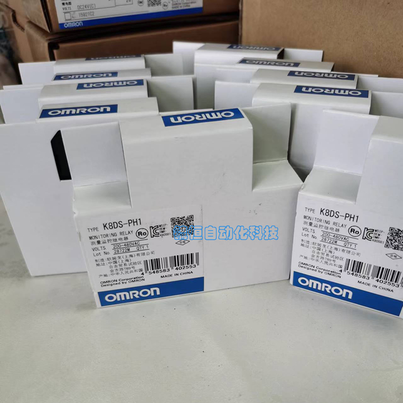 K8DS-PH1欧姆龙反相缺相继电器K8DS-PZ1 PZ2 PH2反相+缺相监测 - 图1