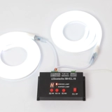 Светодиодная светодиодная лента, разноцветный контроллер, легкая умная панель управления, 220v, дистанционное управление