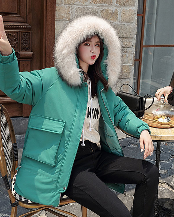 蔚佳依恋2019冬季新款宽松韩版棉衣 蔚佳依恋棉衣/棉服