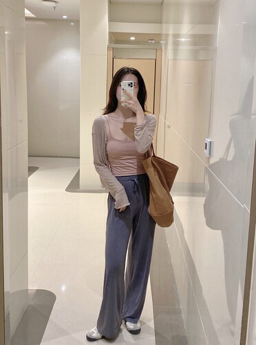 秋新款宽松舞蹈服开衫古典舞现代舞中国舞练功服飘逸日常穿搭罩衫 - 图1