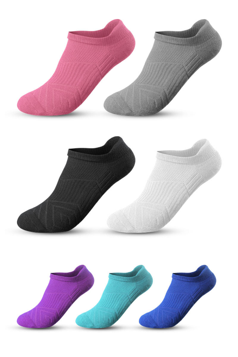 男士专业马拉松防滑毛巾底女棉袜 简荣短袜/打底袜/丝袜/美腿袜