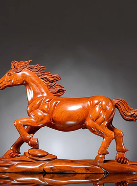 【实木雕刻】客厅马实木