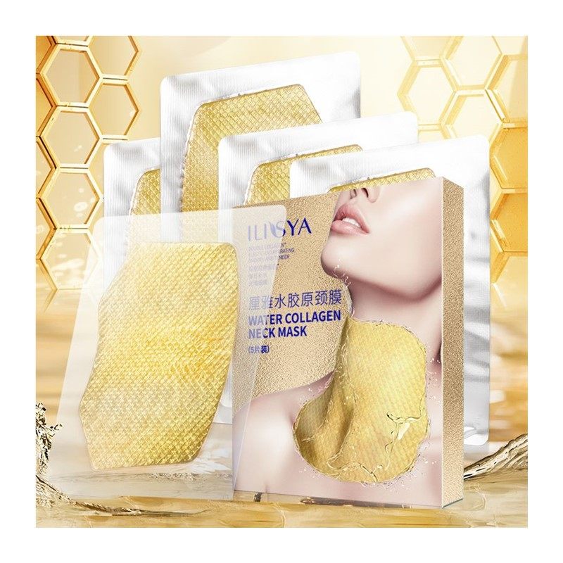 ILISYA胶原蛋白保湿贴抗皱淡化颈部细纹粗糙晒后补水颈膜面膜,淘宝优惠券,粉丝福利购,淘宝优惠卷